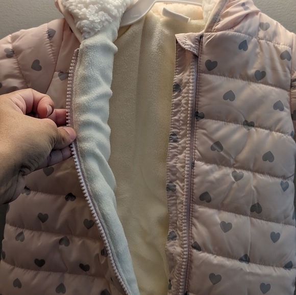 Mighty Goods newborn puffer zip up coat NWT - Picture 4 of 10
